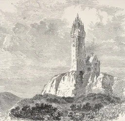 The Wallace Monument, Stirling, from 